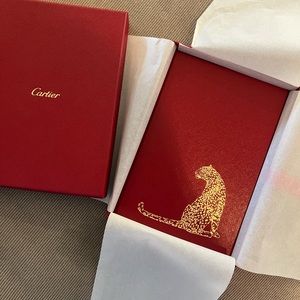 Cartier notebook